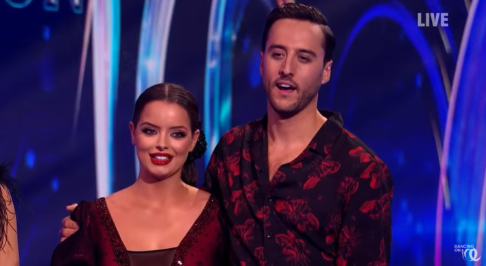 Maura Higgins Dancing On Ice Credit: ITV