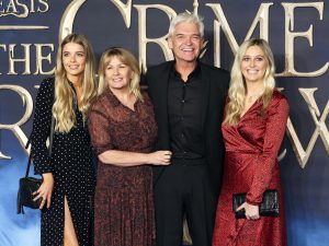 Phillip Schofield and Stephanie Lowe