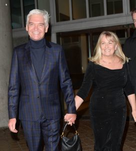 Phillip Schofield and Stephanie Lowe