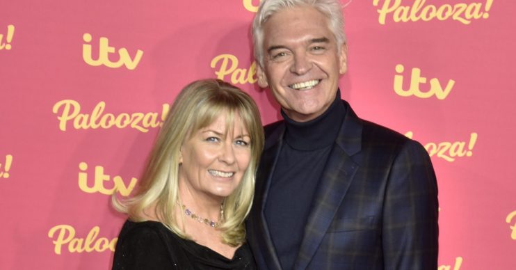 Phillip Schofield and Stephanie Lowe