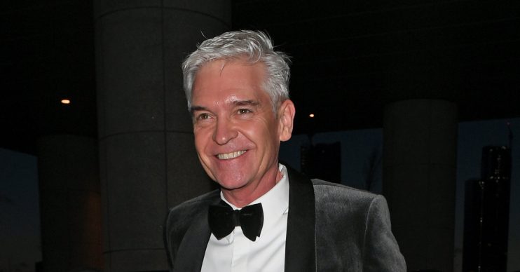 Phillip Schofield among celebrities attending the NTA awards at the O2 arena