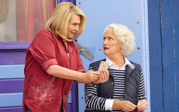 Amanda Redman Bumps BBC