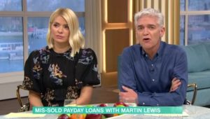 Philip Schofield mouths 'sorry' after Martin Lewis swears
