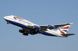 British Airways flight