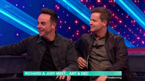 Ant and Dec on This Morning