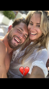 Lewis Burton and Caroline Flack