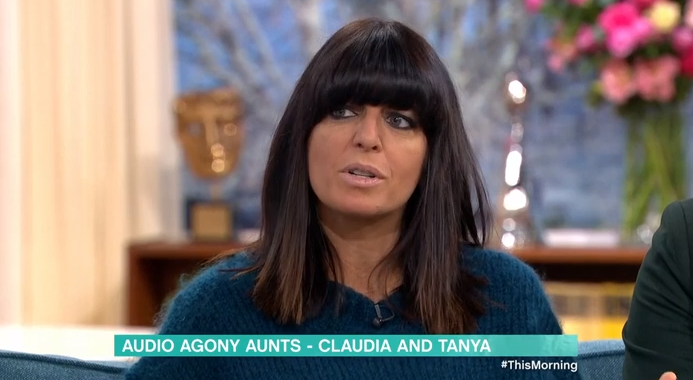 Claudia Winkleman on This Morning