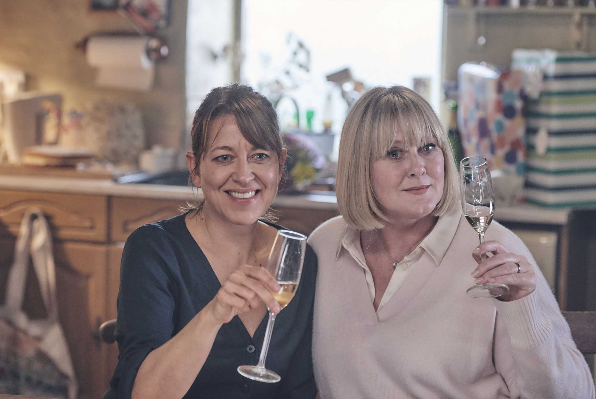 Nicola Walker and Sarah Lancashire in Last Tango in Halifax