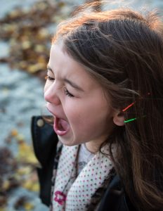 Angry child