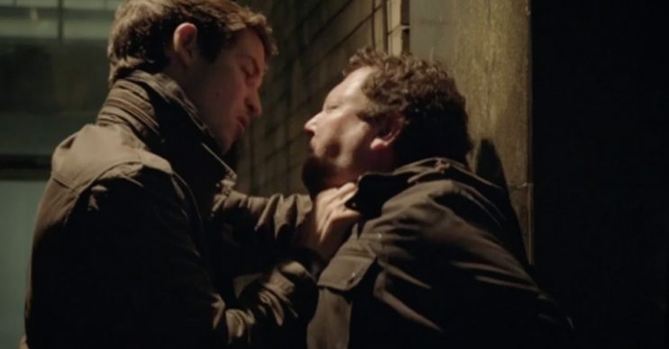 holby city Nickys blackmail desperation