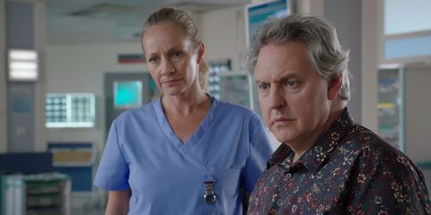 holby city love triangle essie kisses sacha