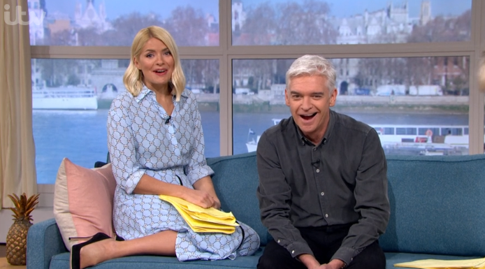 Holly Willoughby and Phillip Schofield