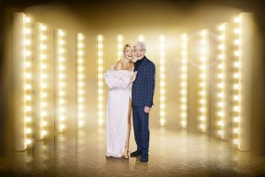 Holly and Phil presented the fairytale themed Dancing on Ice last night (Credit: ITV)