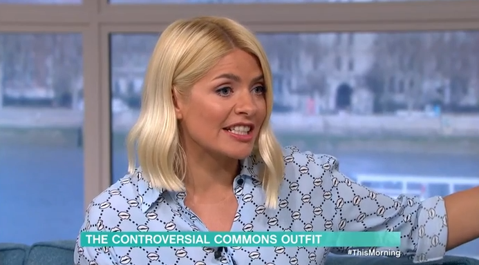 Holly Willoughby on This Morning