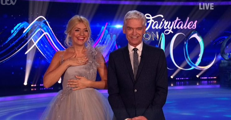 Holly Willoughby and Phillip Schofield on Dancing On Ice