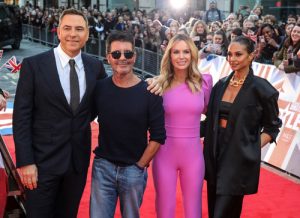 Britain's Got Talent judges David Walliams, Simon Cowell, Amanda Holden and Alesha Dixon arrive at London auditions (Credit: Splash News)