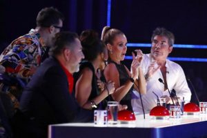 All four Britain's Got Talent judges were in a panic (Credit: ITV)