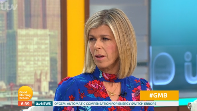 Kate Garraway on GMB