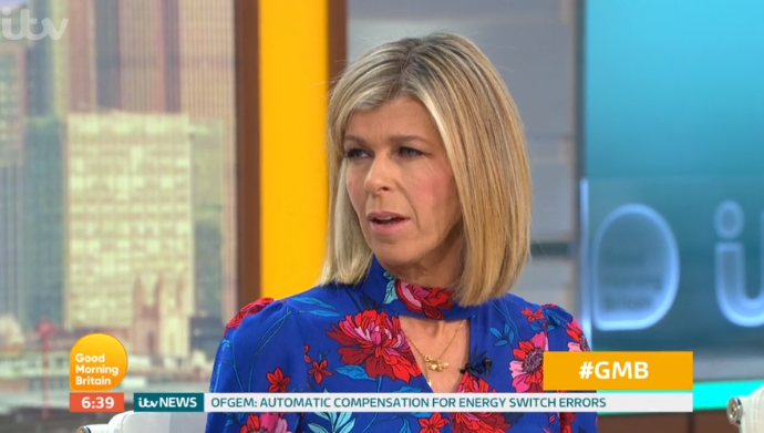 Kate Garraway on GMB