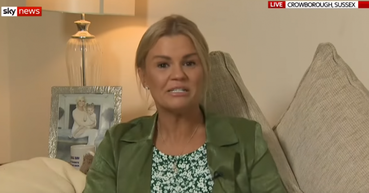 Kerry Katona on Sky News