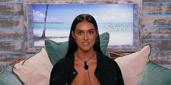 Siannise Fudge on Love Island