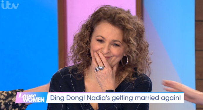 Nadia Sawalha on Loose Women