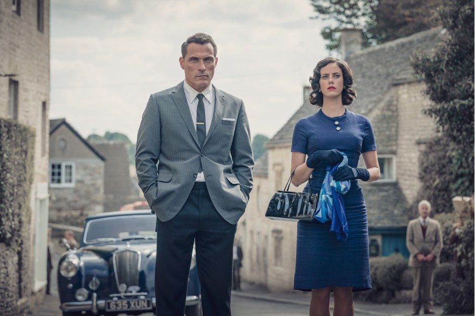 Rufus Sewell and Kaya Scodelario The pale Horse