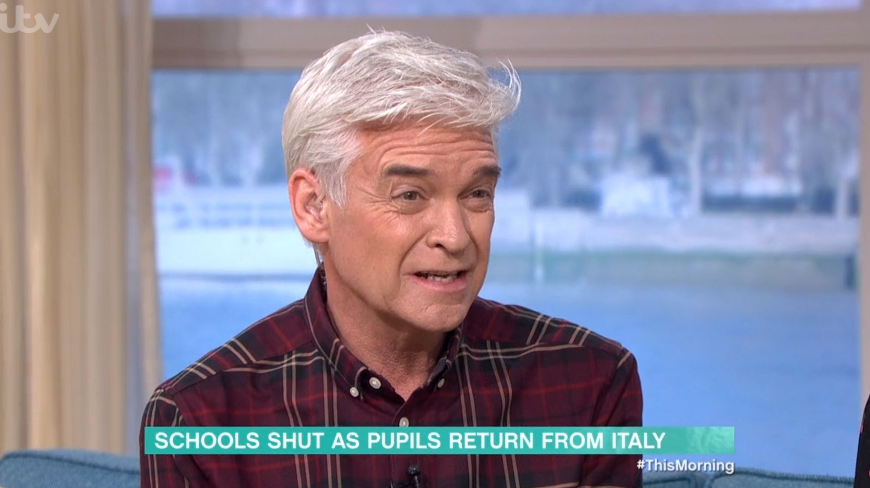 Phillip Schofield on This Morning