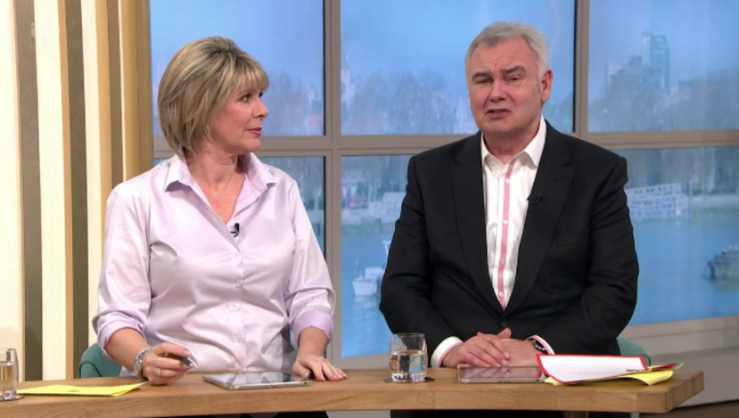 Ruth Langsford and Eamonn Holmes on This Morning