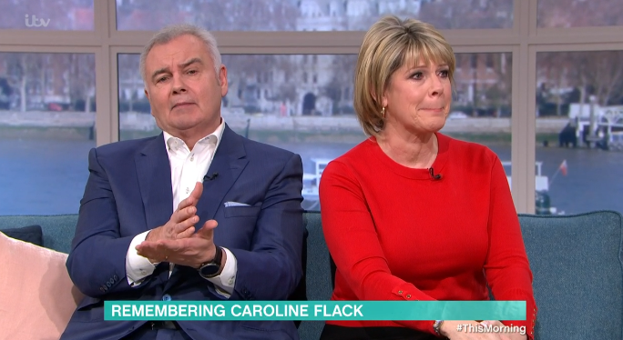 Eamonn Holmes and Ruth Langsford on This Morning