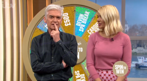 Phillip Schofield and Holly Willoughby on This Morning