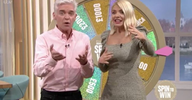 Phillip Schofield and Holly Willoughby on This Morning