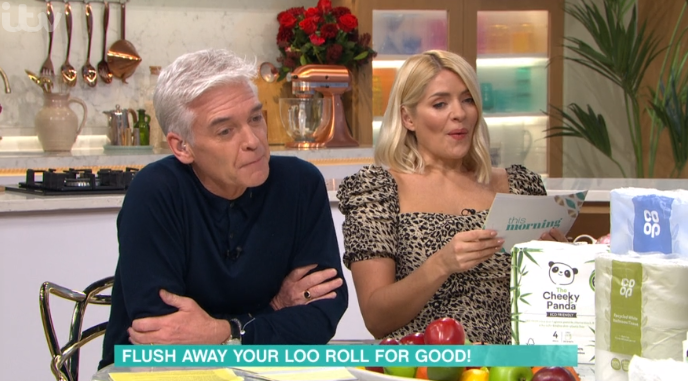 Phillip Schofield and Holly Willoughby on This Morning