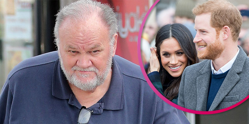 Thomas Markle with Meghan and Harry