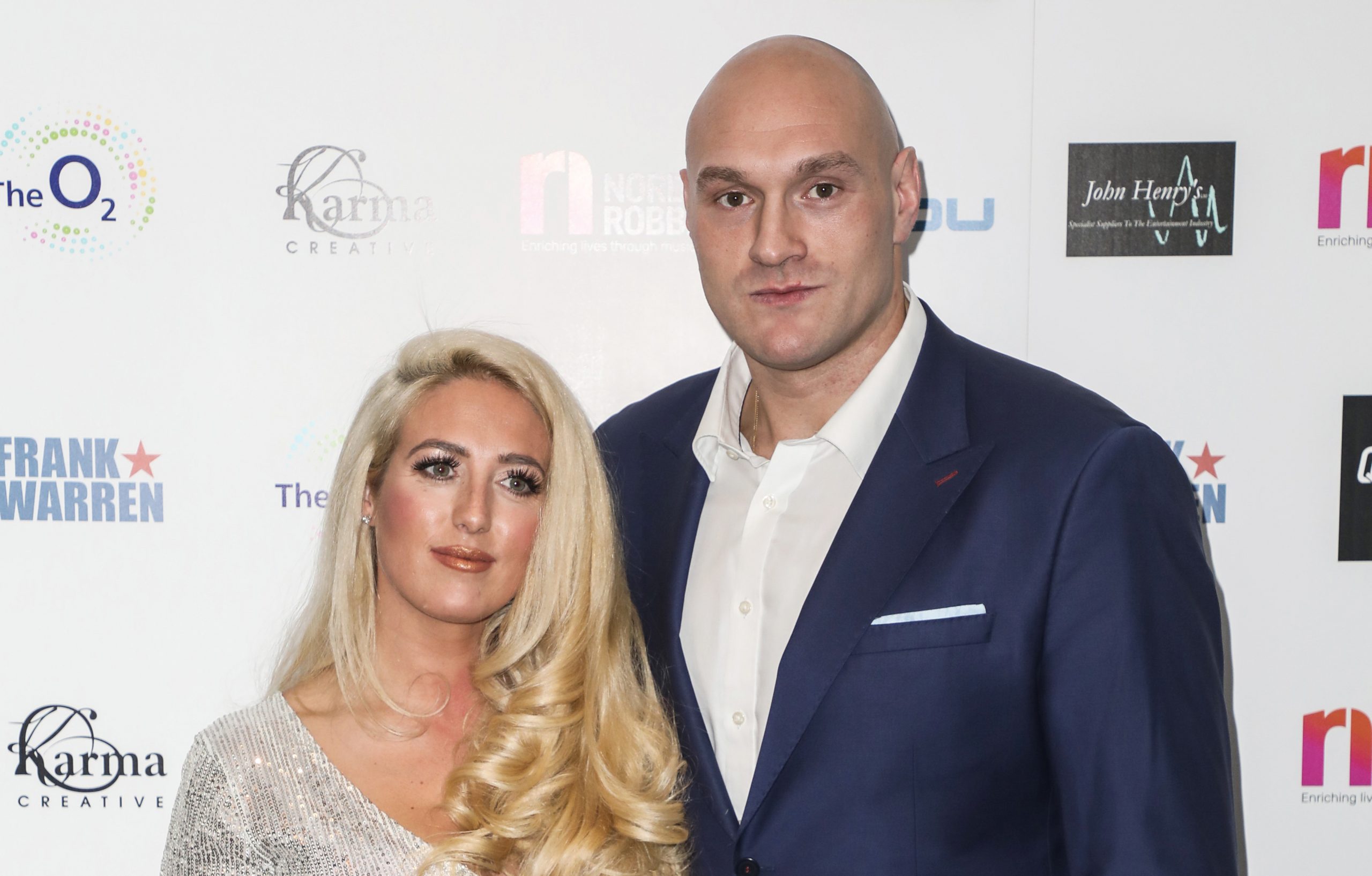 Tyson with his wife Paris (Image credit: SplashNews.com)