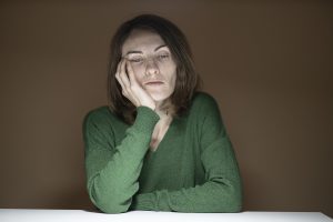Bored woman