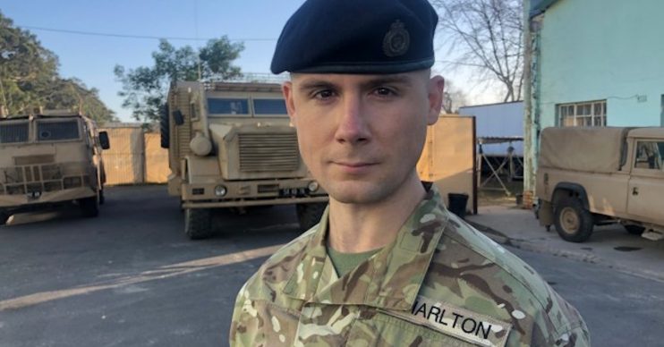 Danny Hatchard EastEnders Our Girl (Credit: BBC)