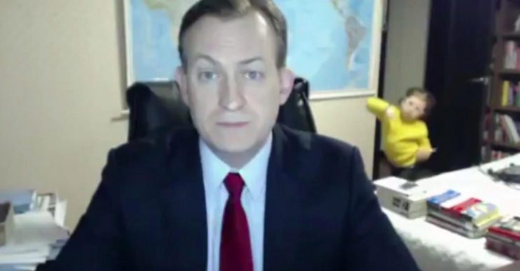 BBC dad Robert Kelly (Credit: BBC)