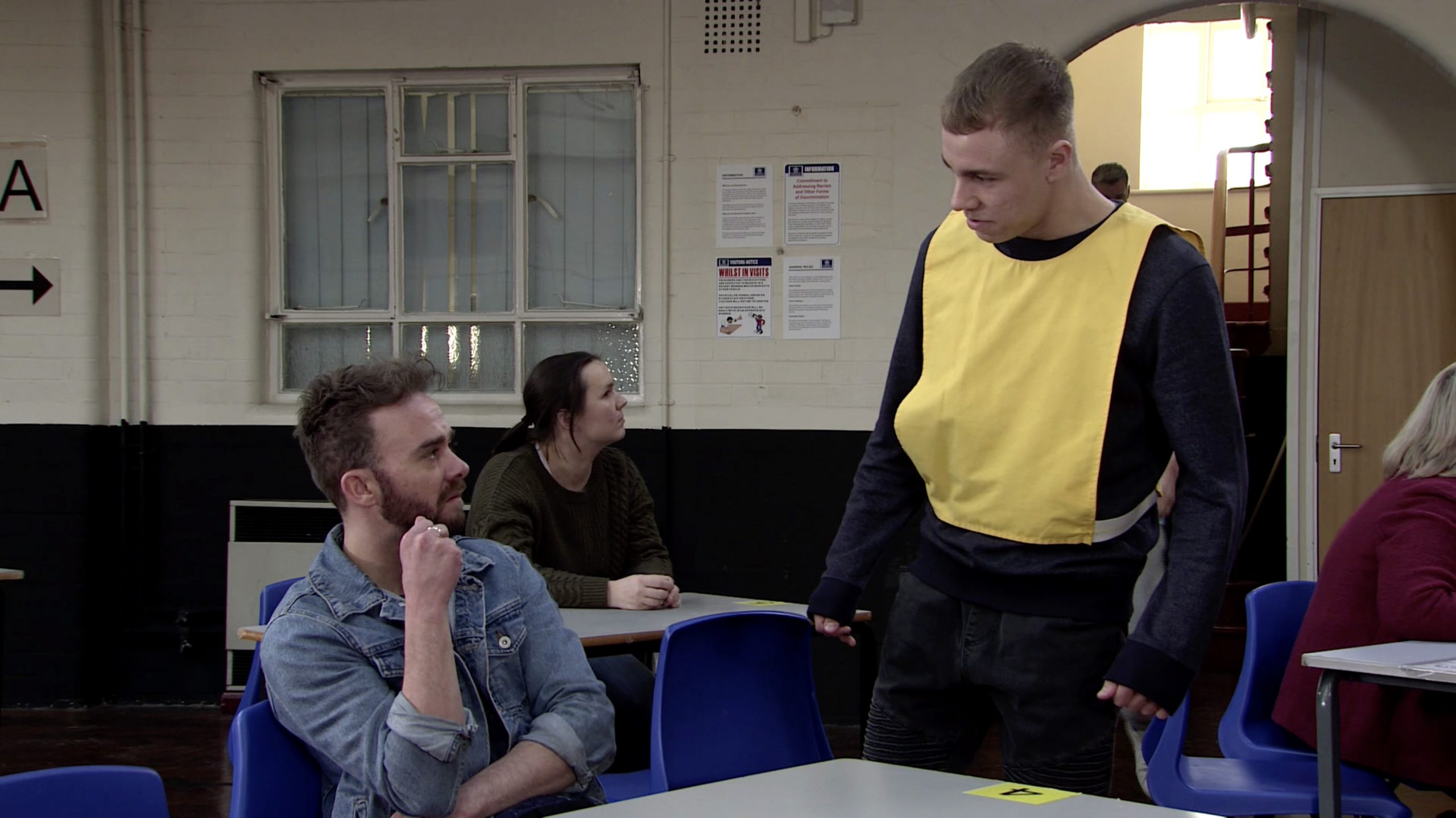 David and Clayton in Coronation Street 