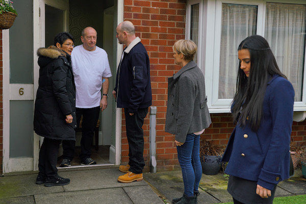 Geoff and Yasmeen Coronation Street