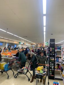 Sainsbury's Whitstable elderly hour opening time