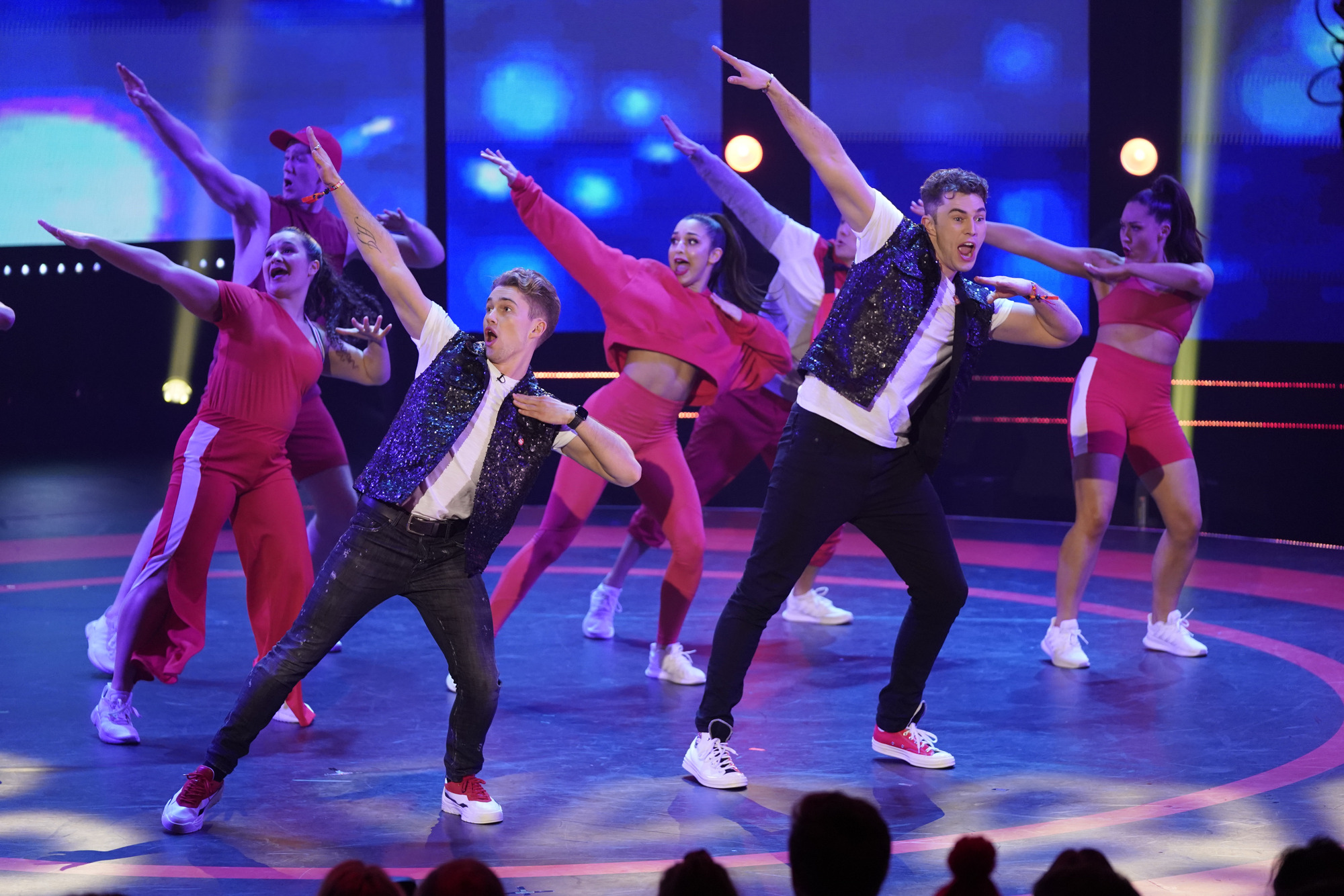 AJ Pritchard and brother Curtis took part in Sport Relief (Credit: BBC)