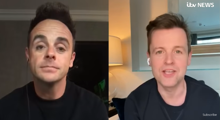 Ant and Dec delivered Mila's important message (Credit: ITV)