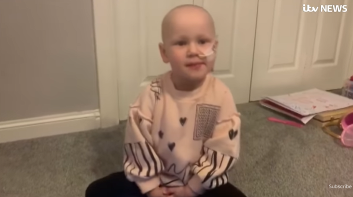 Mila was thrilled with Ant and Dec's coronavirus message (Credit: ITV News/YouTube)