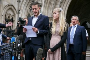Charlie Gard's parents at the High Court