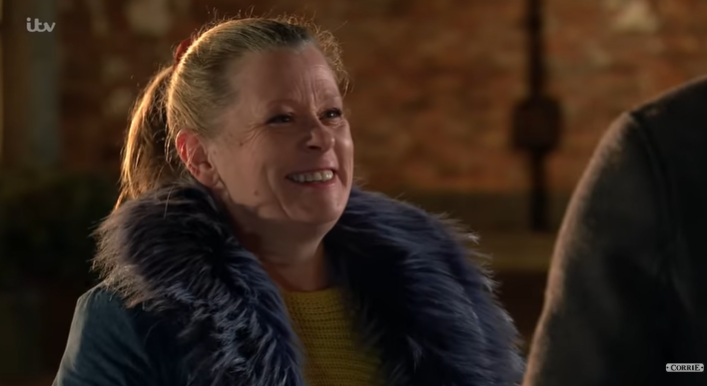 Coronation Street Bernie leaves Credit: ITV