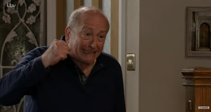 Coronation Street Geoff Credit: ITV