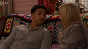 Ellis has no idea Belle cheated on him once before Emmerdale