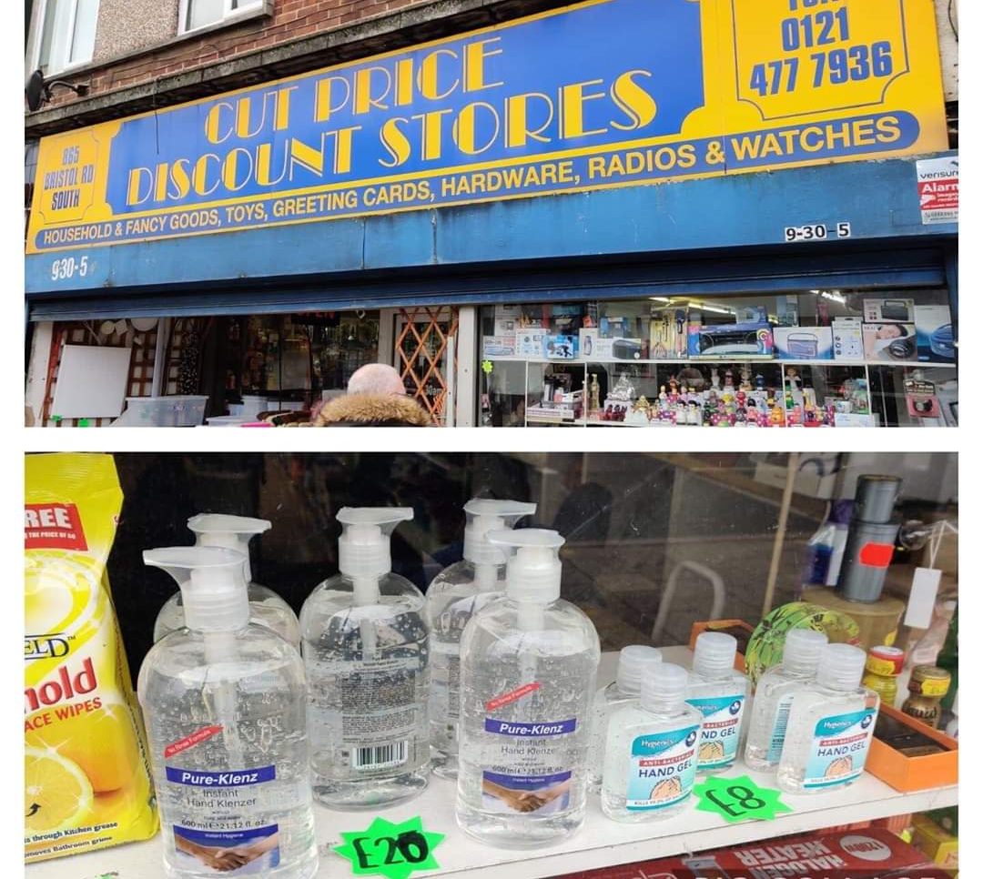 hand gel price hike