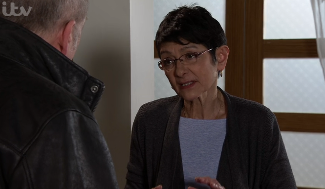 Coronation Street's Yasmeen made a doctor's appointment (Credit: ITV)